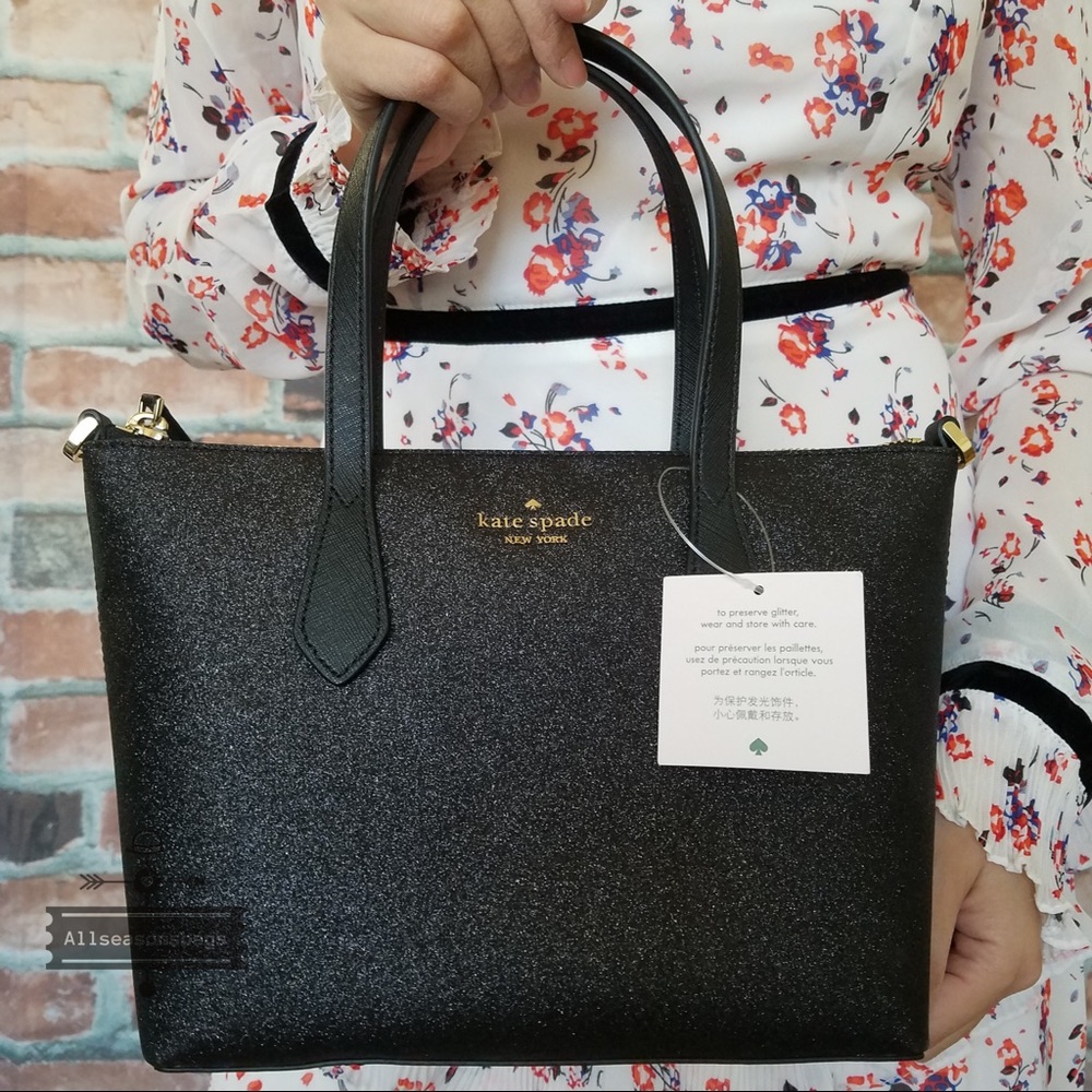 Kate spade SMALL Joeley Satchel Crossbody black - Picture 6 of 8